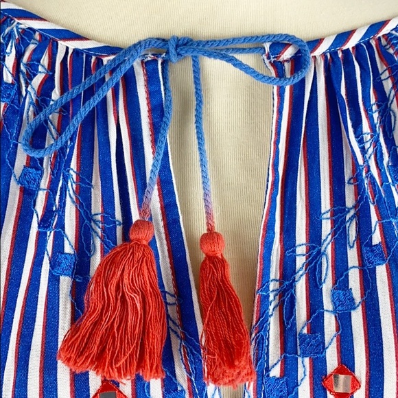 Sold Anthro Ranna Gill Swenson Embroidered Peasan - Picture 4 of 8